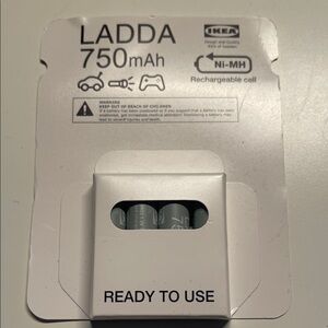 IKEA LADDA Ni-MH Rechargeable Batteries